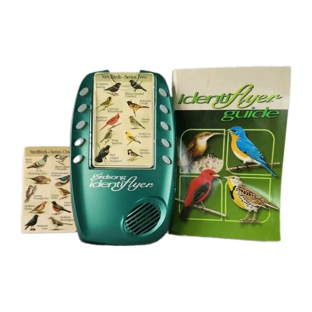 Birdsong IdentiFLYER & 2 Cards Handheld Electronic Bird Call Device Tested Works